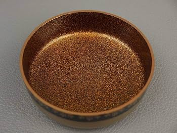 Amazon.co.jp: 骨董茶道具塗匠 前畑春斎☆桐つなぎ蒔絵金地大棗